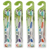 Детская зубная щетка Dr.Proff Kids Jade с Нефритом и именным тегом.